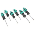 Wera Phillips, Pozidriv, Slotted Standard Screwdriver Set, 6-Piece 05105622001