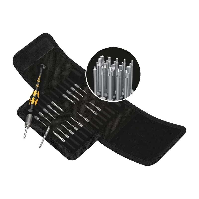 Wera 20-Piece Screwdriver Set Hex-Plus Phillips Slotted Torx Torx Plus ESD Safe 05073671001
