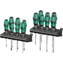 Wera Phillips, Pozidriv, Slotted, Torx Standard Screwdriver Set 14-Piece 05105630001