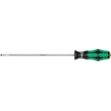 Wera Slotted Screwdriver with 200 mm Blade and 298 mm Overall Length, Insulated Chrome Plated Stainless Steel 05110008001