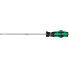 Wera Slotted Screwdriver with 200 mm Blade and 298 mm Overall Length, Insulated Chrome Plated Stainless Steel 05110008001