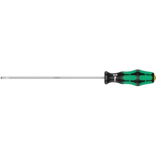 Wera Slotted Screwdriver 200 mm Blade 298 mm Overall Insulated Multi-Component Kraftform Plus Handle 05110006001