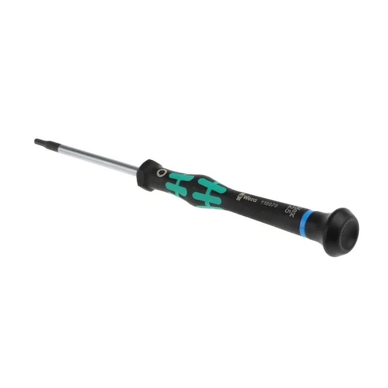 Wera Precision Screwdriver 2.5 mm Tip, 60 mm Blade Length, 157 mm Overall Length 05118070001