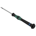Wera Precision Screwdriver 1.5 mm Tip, 60 mm Chrome Plated Stainless Steel Blade, 157 mm Overall Length 05118066001