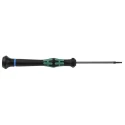 Wera Precision Screwdriver 1.5 mm Tip, 60 mm Chrome Plated Stainless Steel Blade, 157 mm Overall Length 05118066001