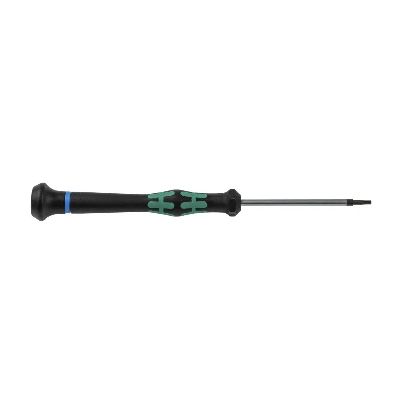 Wera Precision Screwdriver 1.5 mm Tip, 60 mm Chrome Plated Stainless Steel Blade, 157 mm Overall Length 05118066001