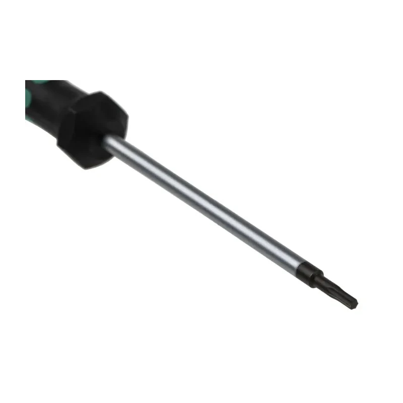 Wera Precision Screwdriver 1.5 mm Tip, 60 mm Chrome Plated Stainless Steel Blade, 157 mm Overall Length 05118066001