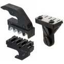 TE Connectivity Coaxial Type Crimp Die Set Insulated Black, 4 Ports FASTON 250 Compatible Series 9-1579022-3