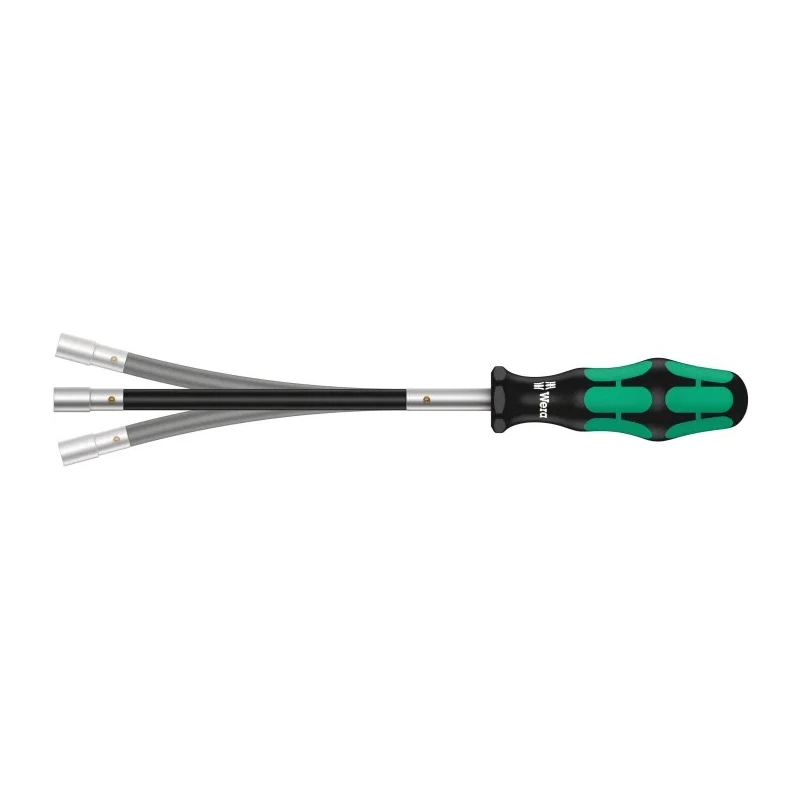 Wera High-Performance Hexagon Nut Driver 6 mm Tip, 167 mm Stainless Steel Blade, 265 mm Overall Length 05028148001