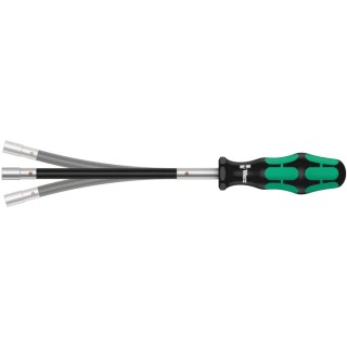 Wera Hexagon Nut Driver 8 mm Tip, 167 mm Blade, 265 mm Overall Length 05028152001