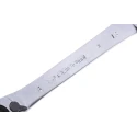 Facom Ratchet Spanner Double Ended Metric 150mm Overall Satin Chrome 64C.S1
