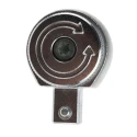 Facom Square Ratchet Head Torque Wrench Insert, 9 x 12 mm Insert Size, 1/2 in Drive, Chrome Finish S.372V