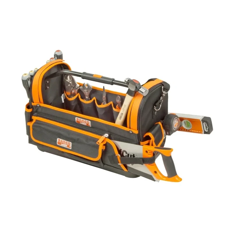 Bahco Polyester Hard Bottom Tool Bag with Shoulder Strap 470 mm x 230 mm x 355 mm 4750FB1-19A