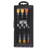 Bahco Precision Phillips and Slotted Screwdriver Set 6-Piece ISO 2380-1A Taiwan 706-2