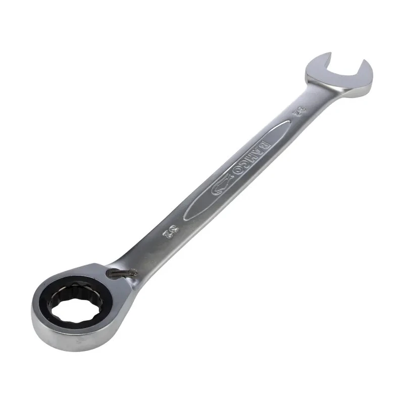 Bahco Ratchet Spanner 32 mm, 425 mm Overall Length Alloy Steel Chrome Finish 1RM-32