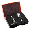 Bahco 4-Piece Alloy Steel Ratcheting Spanner Set Sizes 1/2 in, 3/8 in, 1/4 in 1RMA/S4