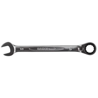 Bahco Ratchet Spanner 8 mm Alloy Steel Chrome Finish 140mm Overall Length 1RM-8