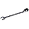 Bahco Ratchet Spanner Alloy Steel 14 mm, 191 mm Overall Length Chrome Finish 1RM-14