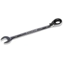 Bahco Ratchet Spanner Alloy Steel 14 mm, 191 mm Overall Length Chrome Finish 1RM-14