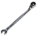 Bahco Ratchet Spanner 6 mm Metric Size, 128mm Overall Length, Alloy Steel Chrome Finish 1RM-6