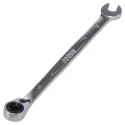 Bahco Ratchet Spanner 6 mm Metric Size, 128mm Overall Length, Alloy Steel Chrome Finish 1RM-6