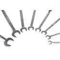 Bahco 8-Piece Ratchet Spanner Set, 8 To 19 mm, Alloy Steel, Chrome Finish 1RM/SH8