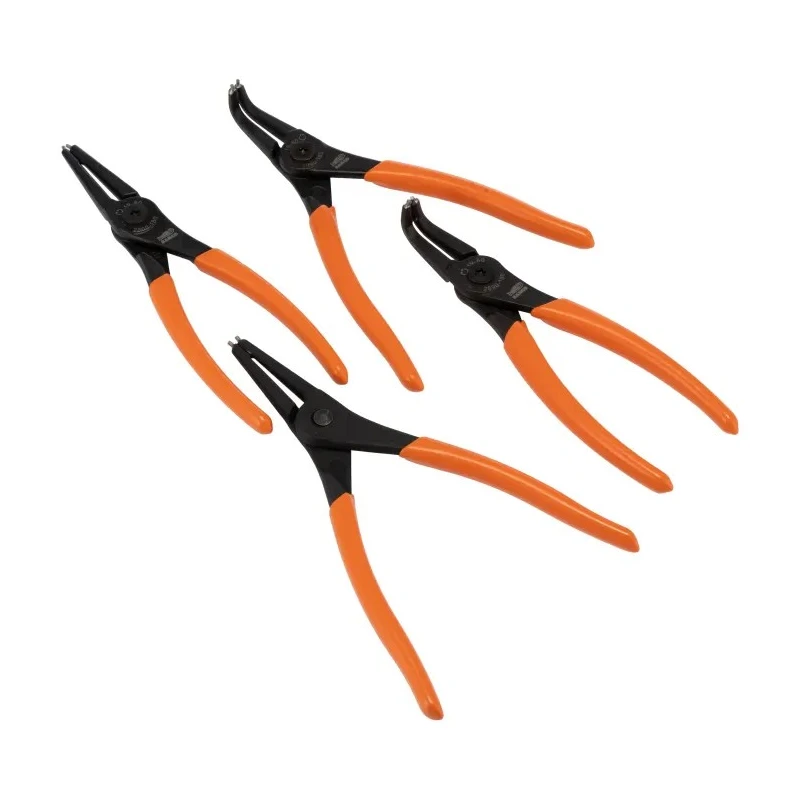 Bahco 4-Piece Circlip Plier Set 250 mm Length, Model 28-29/S4