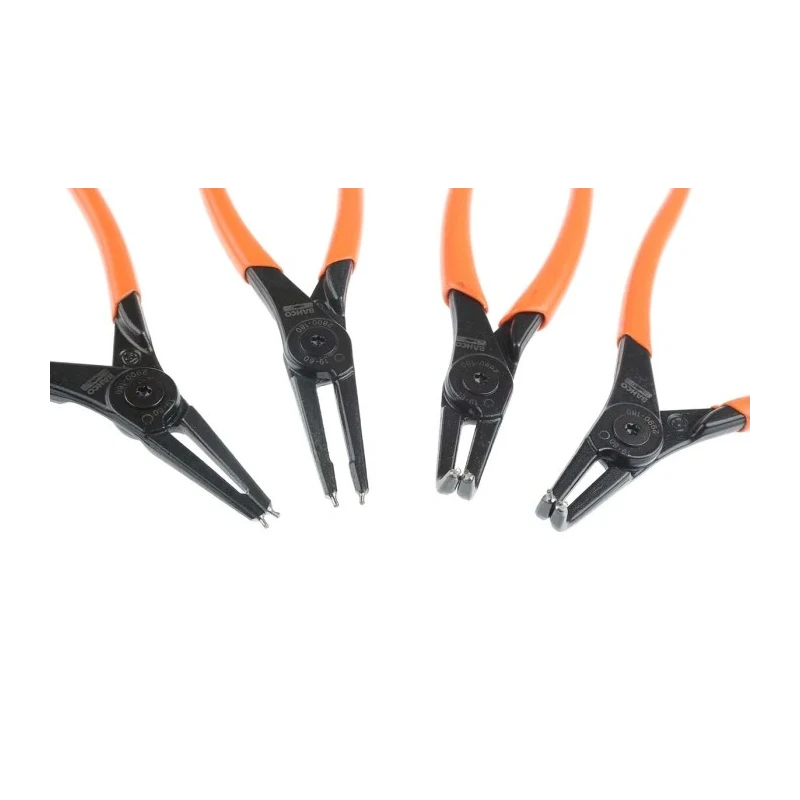 Bahco 4-Piece Circlip Plier Set 250 mm Length, Model 28-29/S4