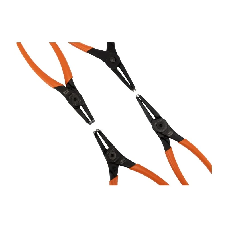 Bahco 4-Piece Circlip Plier Set 250 mm Length, Model 28-29/S4