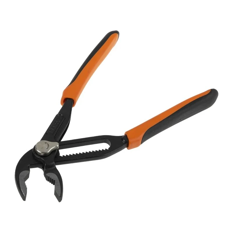 Bahco Water Pump Plier Slip Joint Alloy Steel 200mm Overall Length 45mm Jaw Phosphate Finish 7223