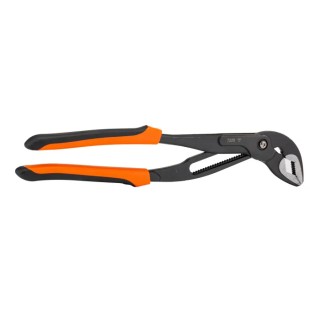 Bahco Water Pump Plier Dual Component Handle Alloy Steel 300mm Overall Length 50mm Jaw 7225