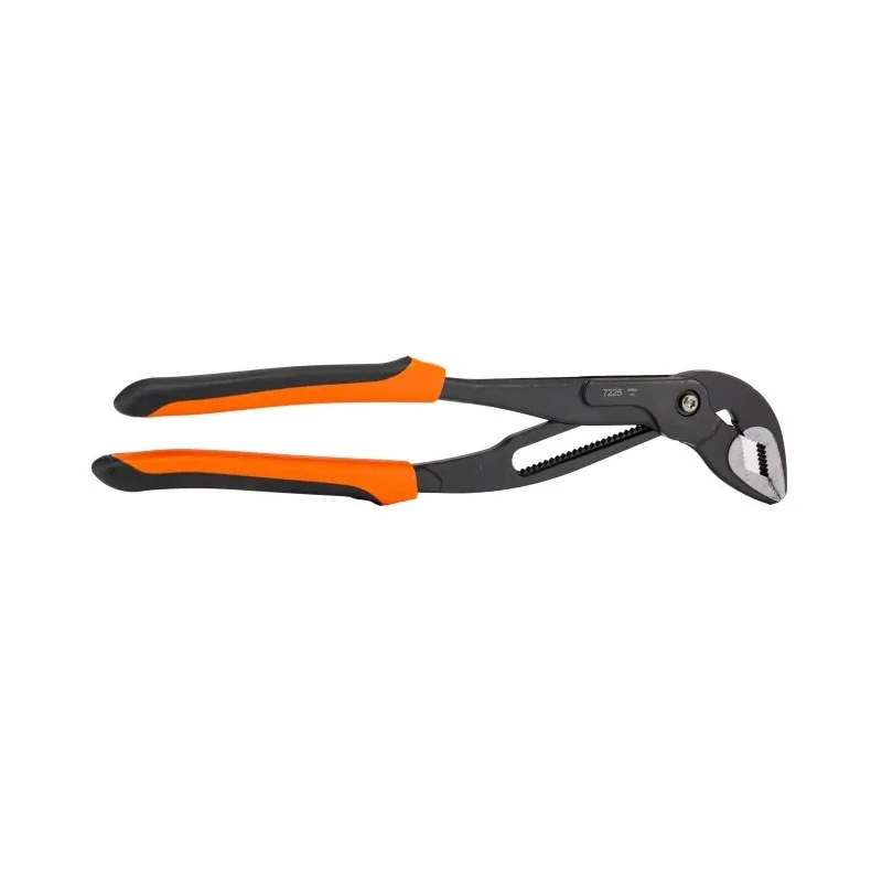 Bahco Water Pump Plier Dual Component Handle Alloy Steel 300mm Overall Length 50mm Jaw 7225