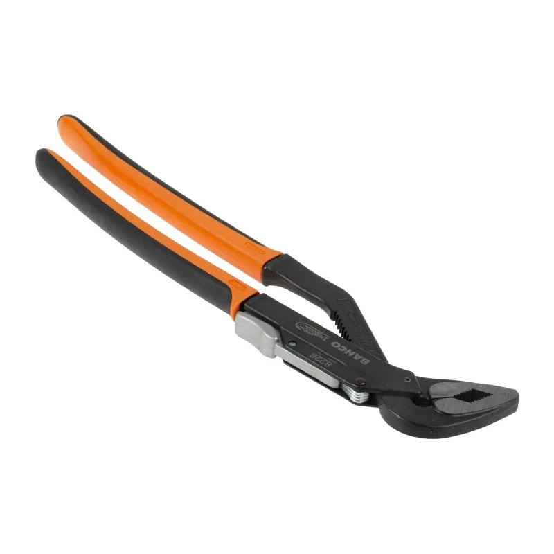 Bahco Water Pump Plier Slip Joint Alloy Steel Black Finish 400mm Overall, 67mm Jaw 8226