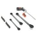 Bahco Screwdriver Bit Set Stainless Steel Torx Hex Pozidriv Phillips Slotted 25 Pieces 808050P-25