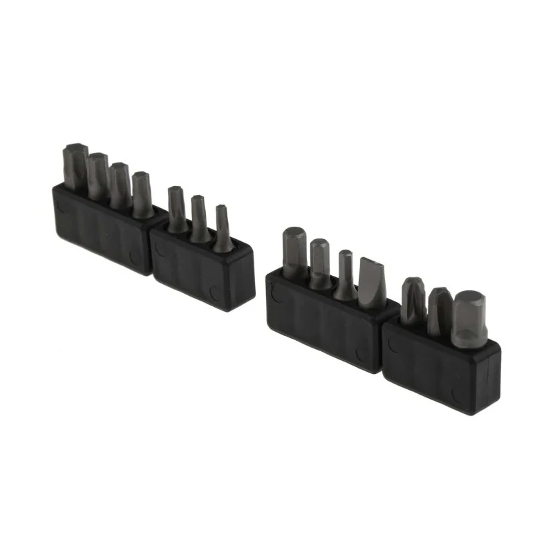 Bahco Screwdriver Bit Set Stainless Steel Torx Hex Pozidriv Phillips Slotted 25 Pieces 808050P-25