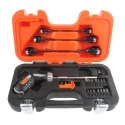 Bahco Screwdriver Bit Set Stainless Steel Torx Hex Pozidriv Phillips Slotted 25 Pieces 808050P-25
