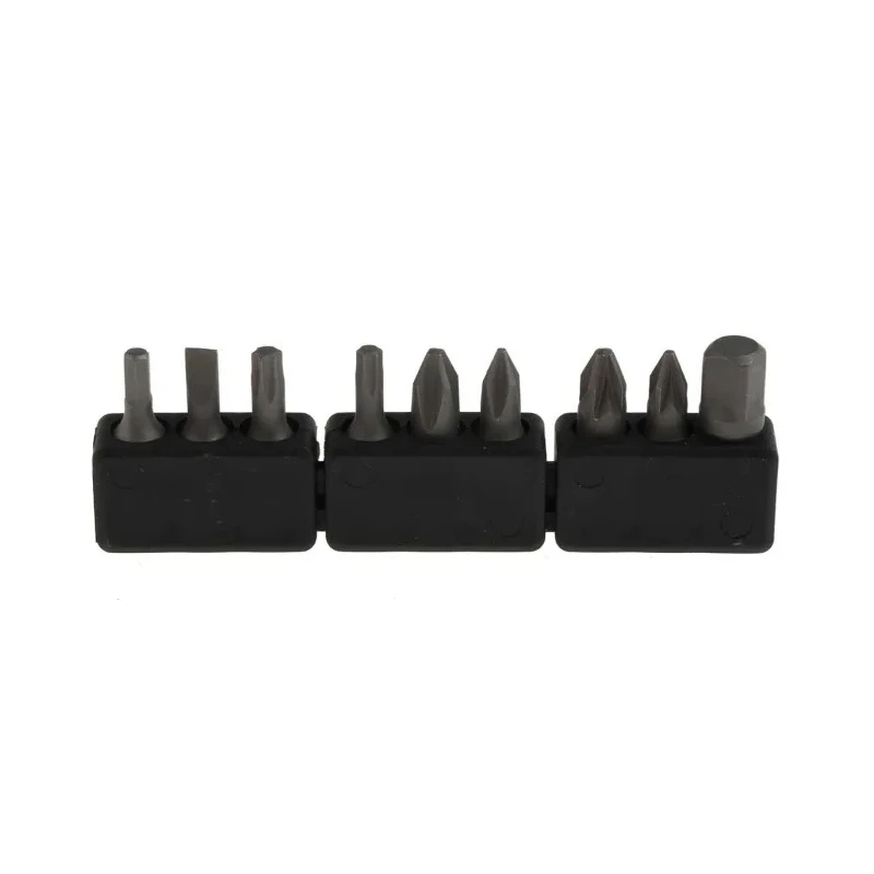 Bahco Hex Screwdriver Bit Set, Stainless Steel, 18 Pieces, with Ratcheting Handle and Multiple Bit Types 808050S-18