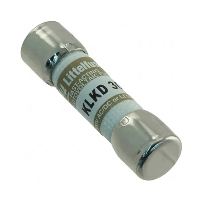 Littelfuse 12A Fast Acting Melamine Cartridge Fuse, 10 x 38 mm, 600V, Series KLKD KLKD012.T