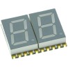 Kingbright 2 Digit 7 Segment LED Display Anode Green 11mcd Right Side 10.2 mm KCDA04-123