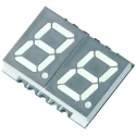 Kingbright 2-Digit 7 Segment LED Display Red 36mcd Anode Right Side 10mm KCDA39-105