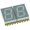 Kingbright 2-Digit 7 Segment Green Anode LED Display 10.2 mm Height Surface Mount KCDA04-123