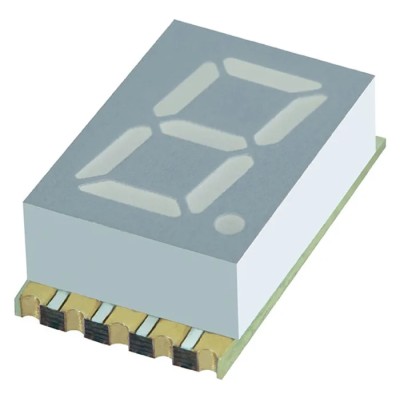 Kingbright 1 Digit 7 Segment LED Display Anode Green 19mcd 10mm Character Height KCSA39-123
