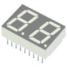 Kingbright 2 Character 7 Segment Red LED Display Anode Through Hole 14.2mm DA56-51SURKWA