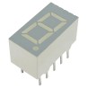 Kingbright 1 Digit 7 Segment LED Display Cathode Green 11mcd Right Side 9.1mm SC36-11CGKWA
