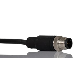 RS PRO Female 5 Way Straight to Male 5 Way Straight Sensor Actuator Cable 2 m 60V IP67 877-1094