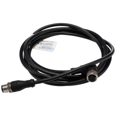 RS PRO Sensor Actuator Cable Female 5 Way Right Angle to Male 5 Way Straight Polyvinyl Chloride Jacket 2m 60V 877-1088