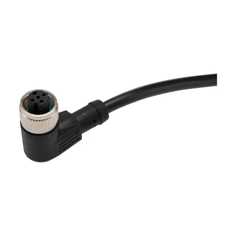 RS PRO Sensor Actuator Cable Female 5 Way Right Angle to Male 5 Way Straight Polyvinyl Chloride Jacket 2m 60V 877-1088