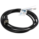 RS PRO Male 4 Way Straight to Unterminated Free End Sensor Actuator Cable 2 m 250V IP67 877-1151