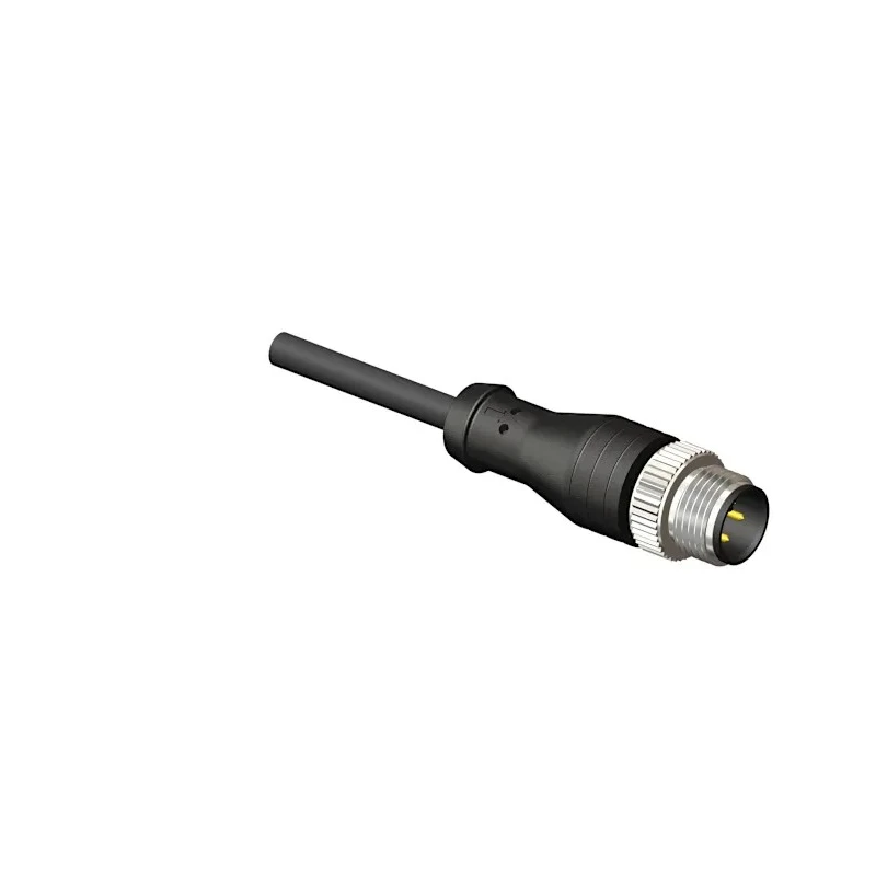 RS PRO Male 4 Way Straight to Unterminated Free End Sensor Actuator Cable 5 m, Polyurethane Jacket, Black, IP67 877-1160