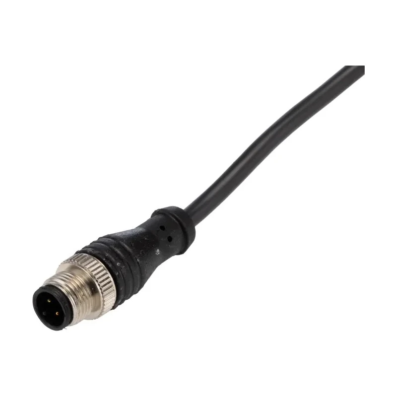 RS PRO Male 4 Way Straight to Unterminated Free End Sensor Actuator Cable 2 m 250V IP67 877-1151